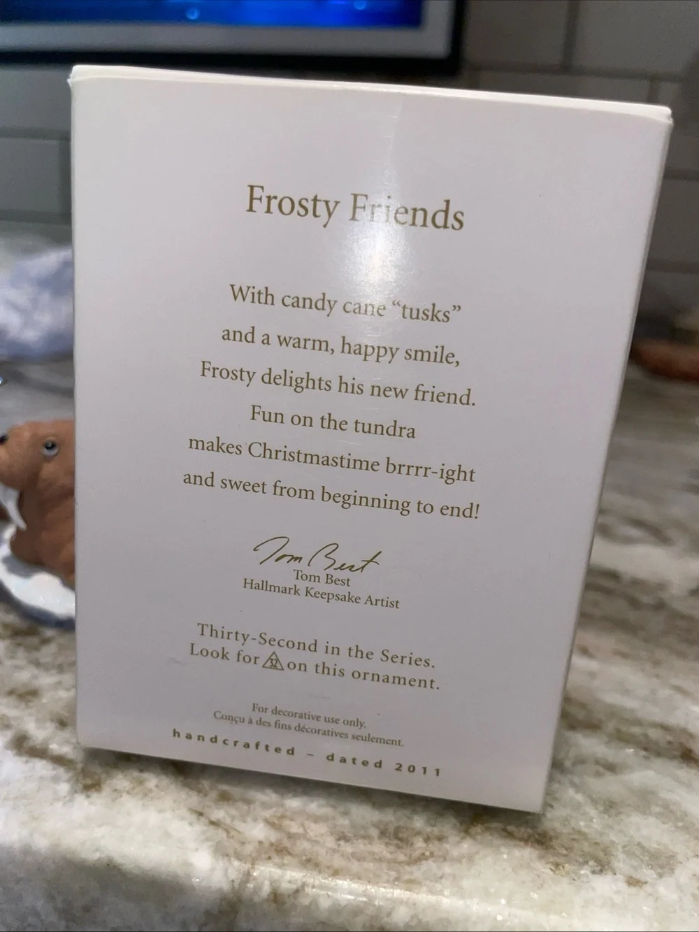 Hallmark keepsake ornament